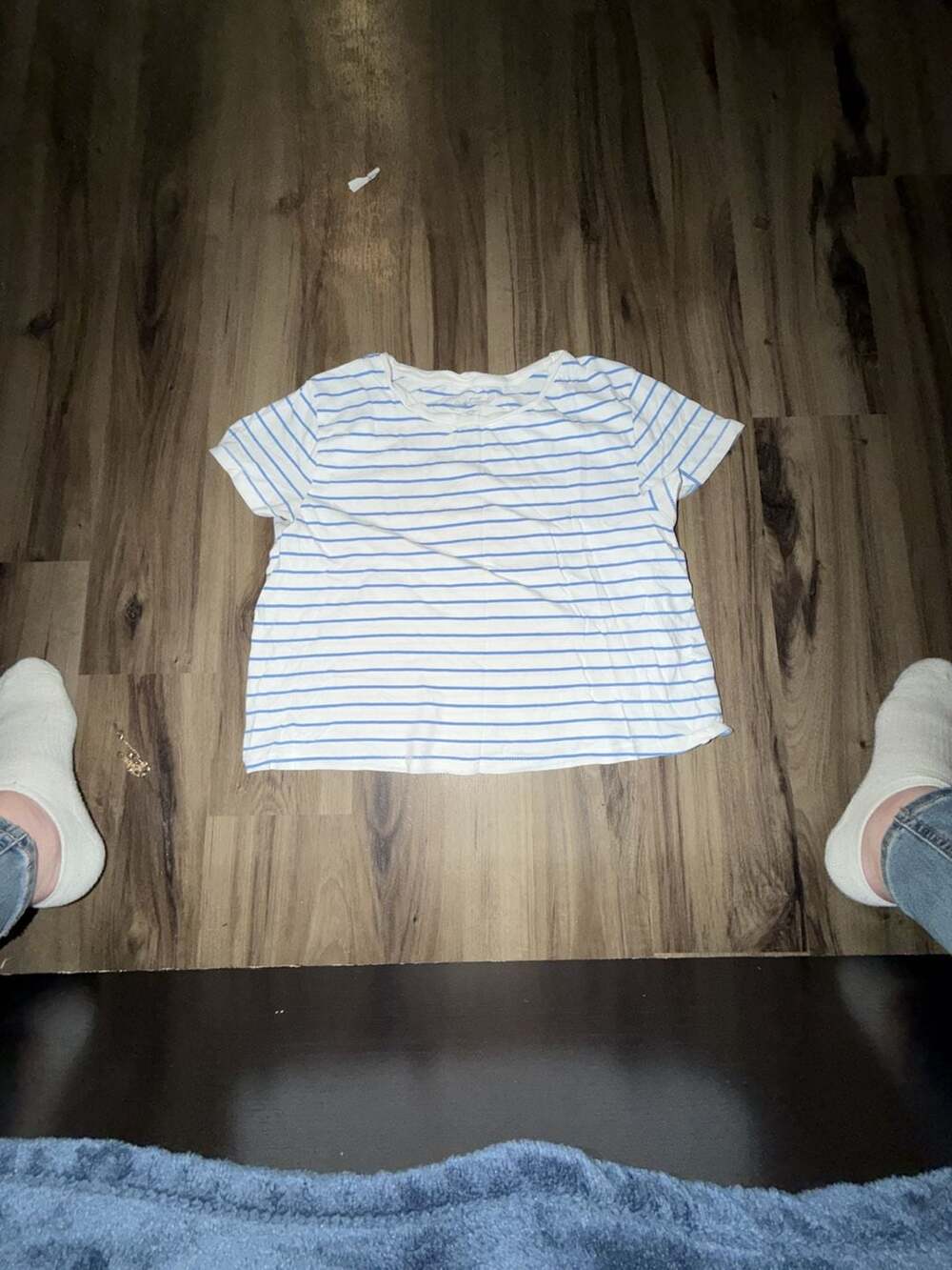 Universal Thread Striped Short Sleeve Tee